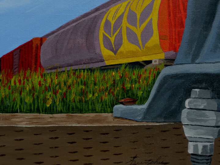 Travelling The Western Prairie Картина, 9x12 in