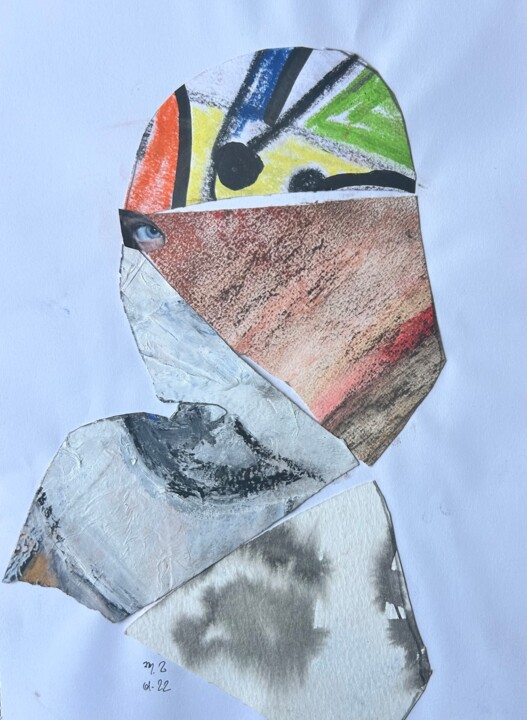 Je vous vois 绘画, 11.7x8.3 in