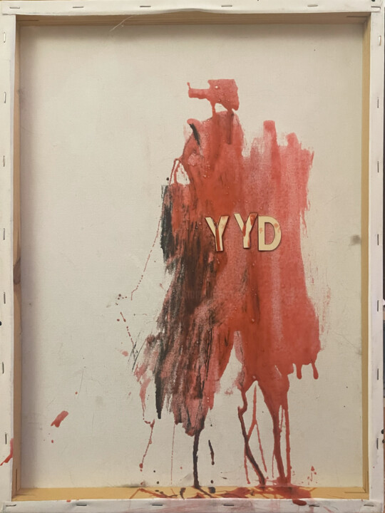 Collages titled "From nobody to icon…" by Yeshaya Dank, Original Artwork, Pigments