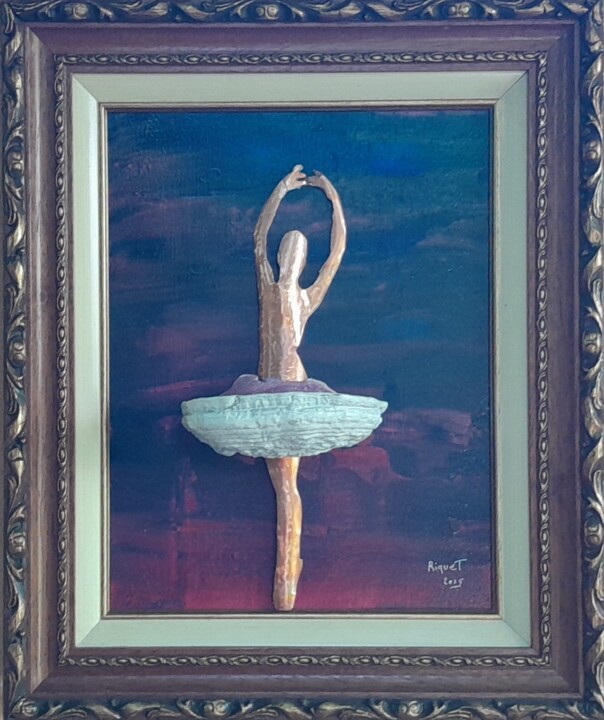 " La ballerine " Картина, 18,9x15,8 in