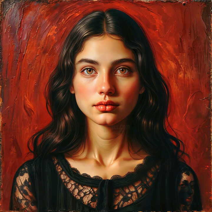 Octavia de Drémil 数字艺术, 11.8x11.8 in