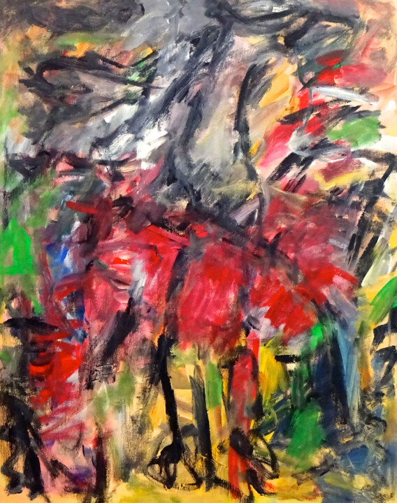 Composition 7253 绘画, 39.4x31.5 in
