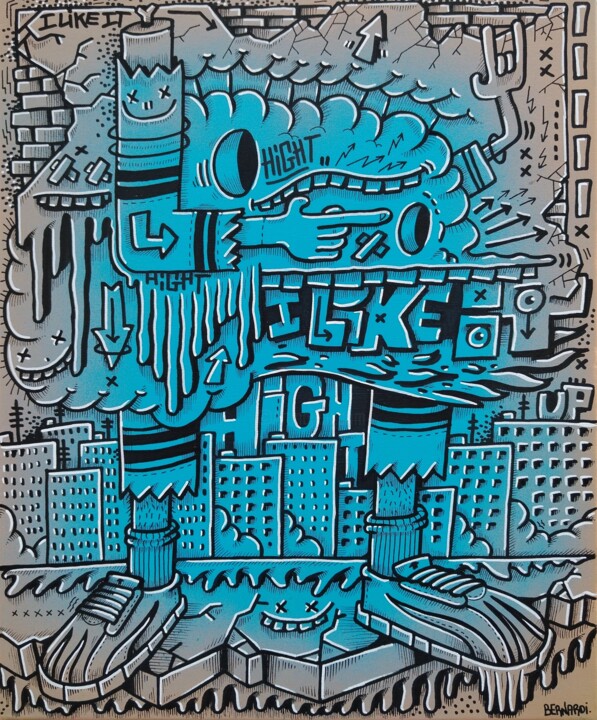 Marseille Peinture, 23,6x19,7 in