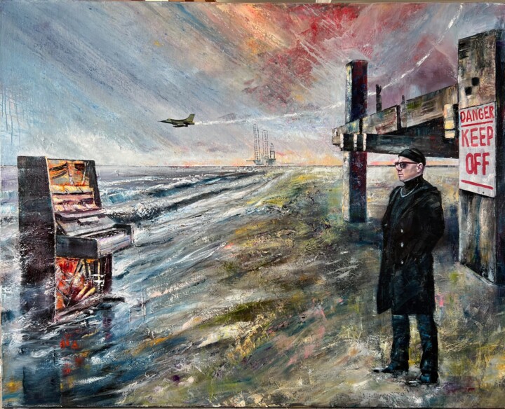 Requiem 绘画, 47.2x59.1 in
