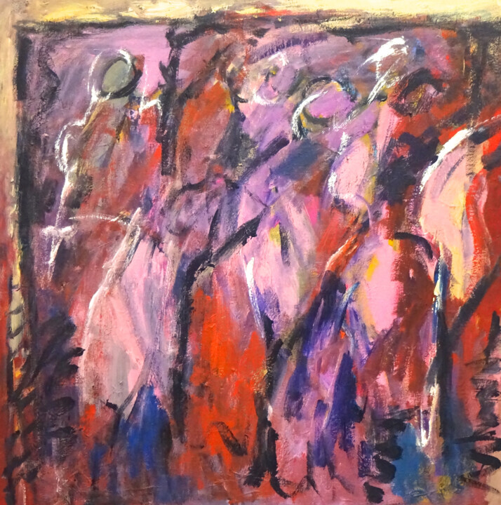 绘画,  35.4x35.4 in 