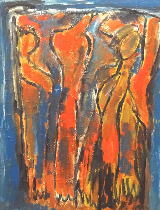 绘画,  35.4x27.6 in 