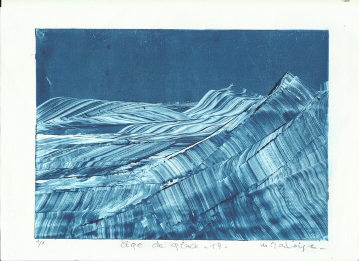 âge de glace 17 Baskıresim, 6,7x9,5 in