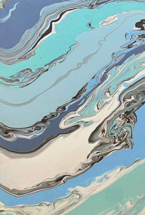 绘画 标题为“Sea Calm” 由Tatiana Mirnaya, 原创艺术品, 丙烯