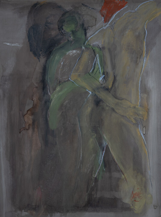 Alter Ego 绘画, 15.2x11.2 in