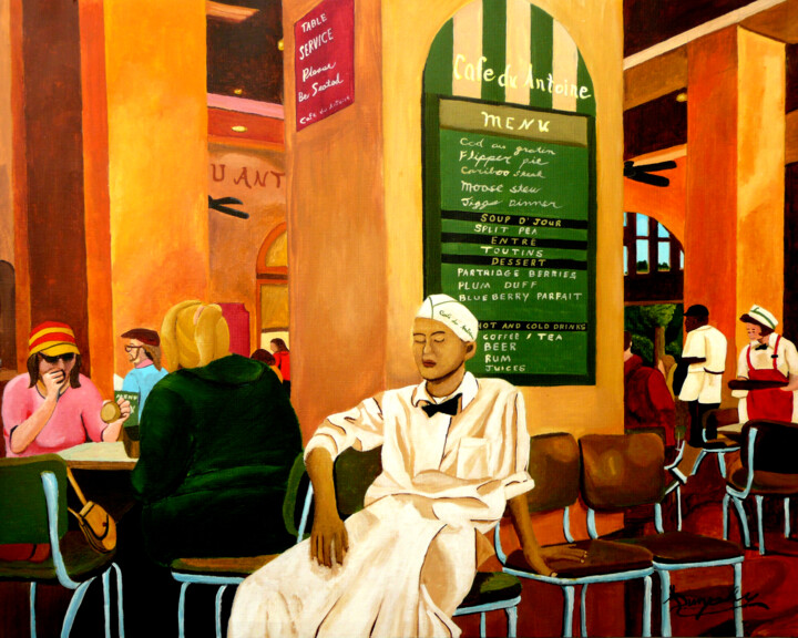 Please Be Seated Peinture, 16x20 in