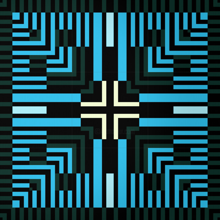 AXĒS-12886 Картина, 141,7x141,7 in