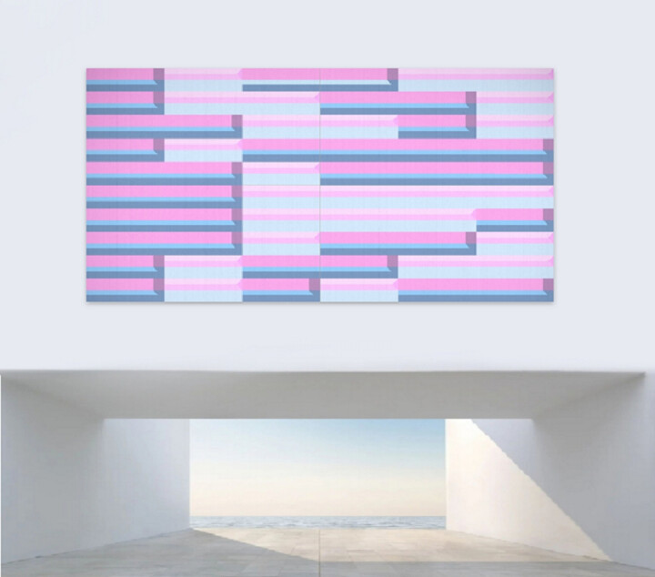 Symphonist 绘画, 63x126 in