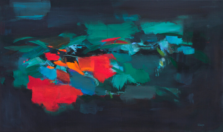 Out of the dark XV 绘画, 23.6x39.4 in