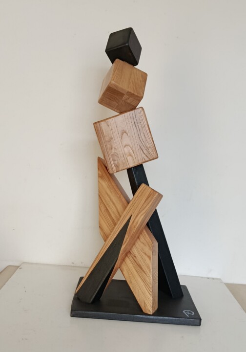 Sculpture titled "Composizioni" by Anna Beltrame A+D Art, Original Artwork, Wood