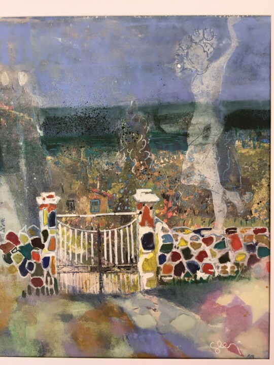 Le muret 绘画, 27.6x19.7 in