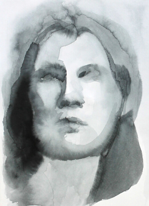 图画,  11.8x8.3 in 