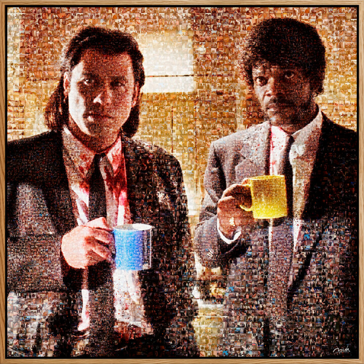 PULP FICTION . Gourmet Shit 数字艺术, 39.4x39.4 in