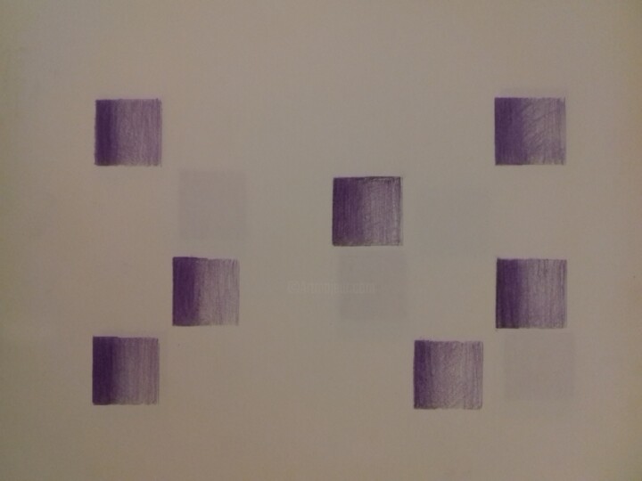 Cadran n°11 Drawing, 11.8x16.5 in