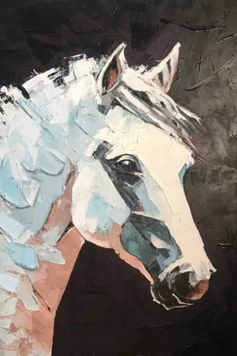 Midnight Majesty Pittura, 60x40 in