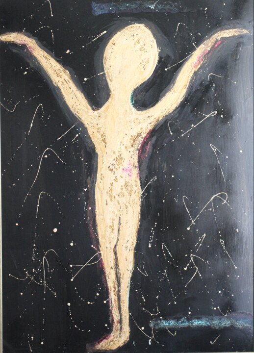 Golden Lord 绘画, 27.6x19.7 in