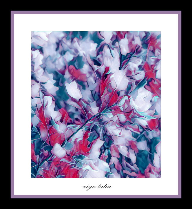 数字艺术 标题为“As the colors melt.” 由Ziya Tatar, 原创艺术品, 数字油画