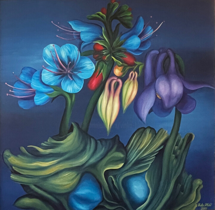 Symbolism, painting 129 Painting, 40.6x40.6 in