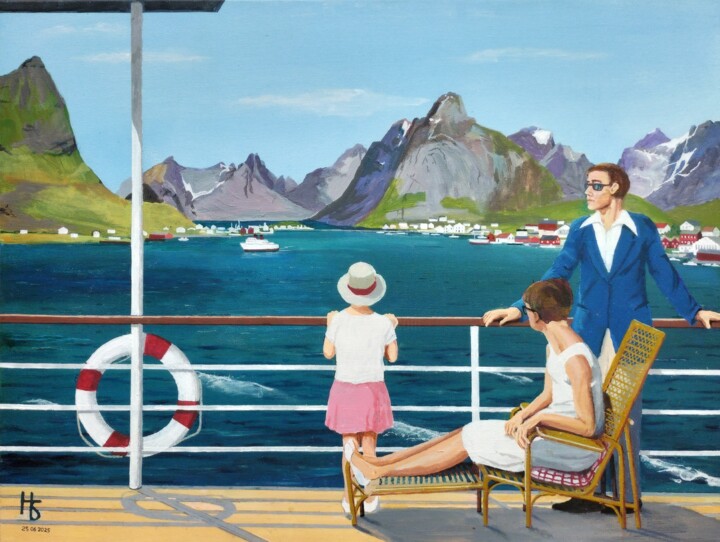 LOFOTEN Pintura, 18,1x24 in