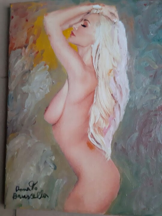 Peinture intitulée "LIDSEY PELAS" par Bruscella Donato, Œuvre d'art originale, Huile