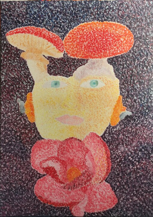 绘画,  27.6x19.7 in 