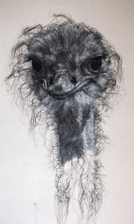 Caroline Textielkunst, 39,4x23,6 in