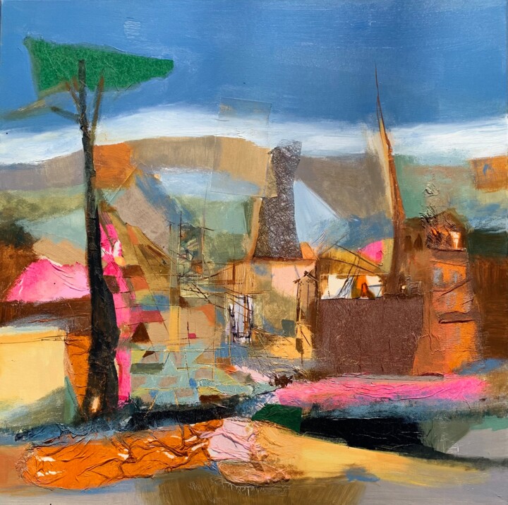 绘画,  31.5x31.5 in 