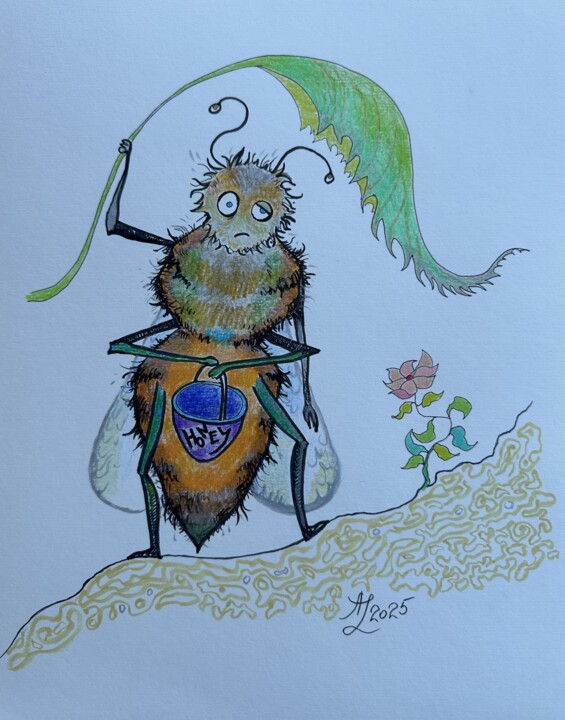 Hello, Monday Disegno, 14x11 in