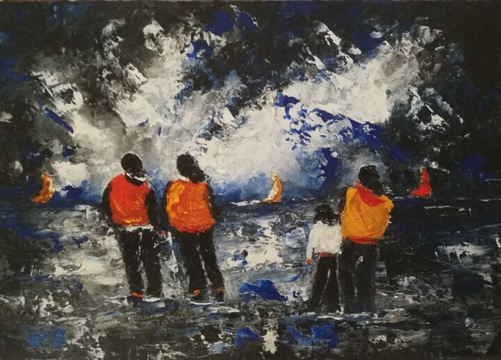 绘画,  19.7x27.6 in 