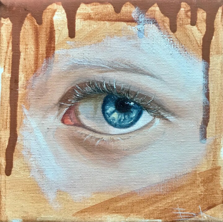 绘画,  5.9x5.9 in 