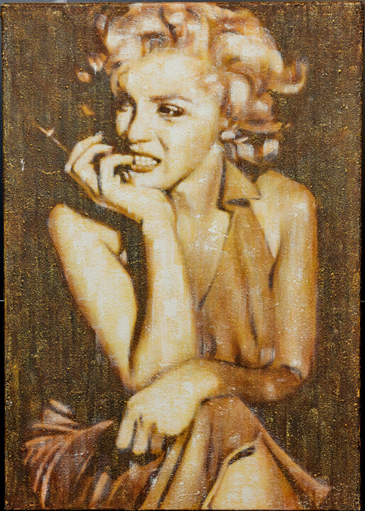 Marilyn Monroe 绘画, 39.4x27.6 in