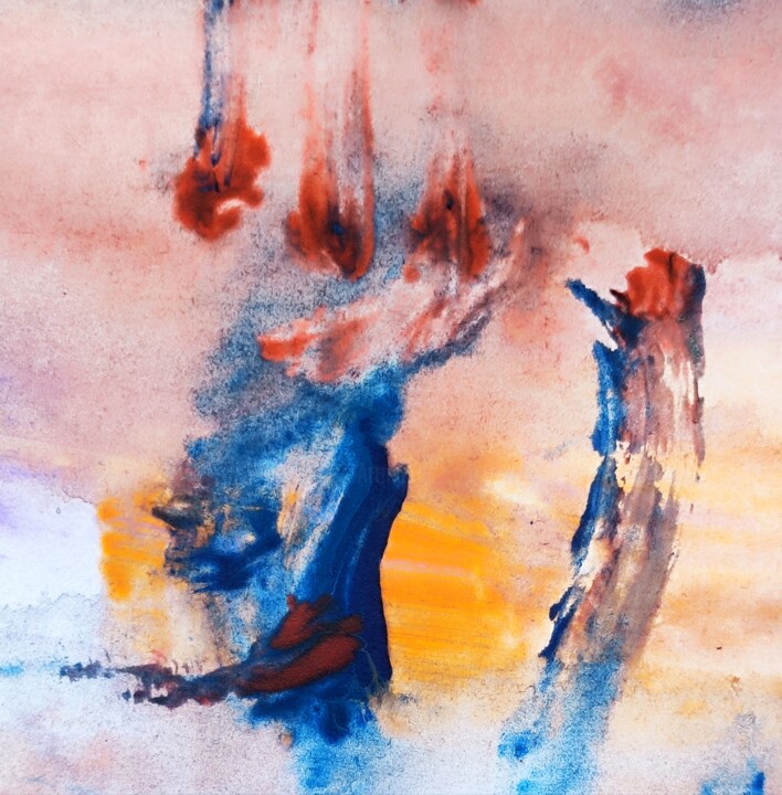 绘画,  2.8x2.8 in 