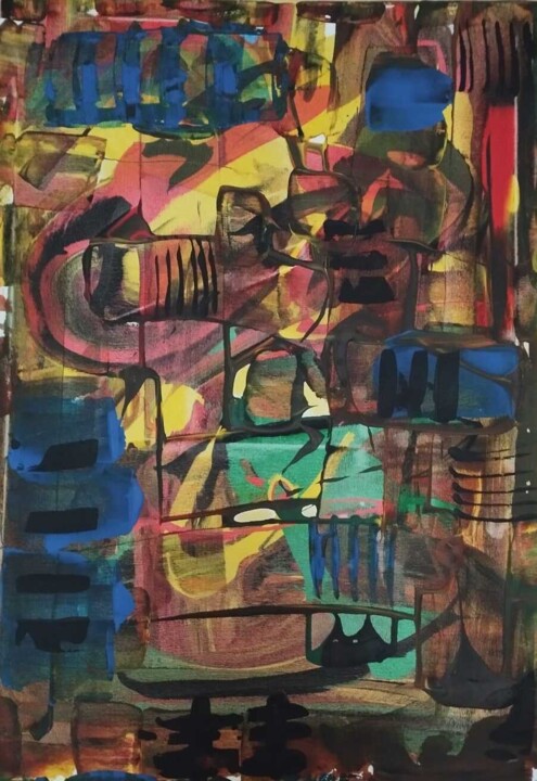 Painting,  37.4x29.5 in 