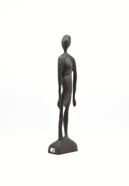 Escultura titulada "Palisander" por Sylvia Gnatz, Obra de arte original, Madera