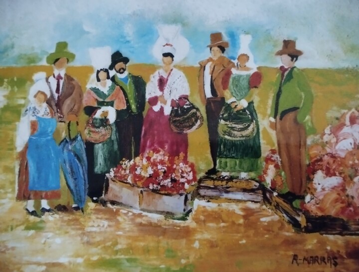 Schilderij,  19,7x31,5 in 