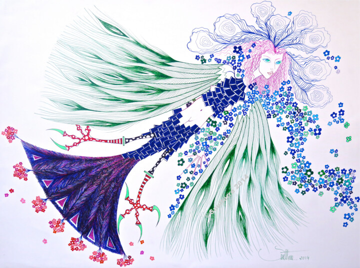 图画,  29.9x22.1 in 