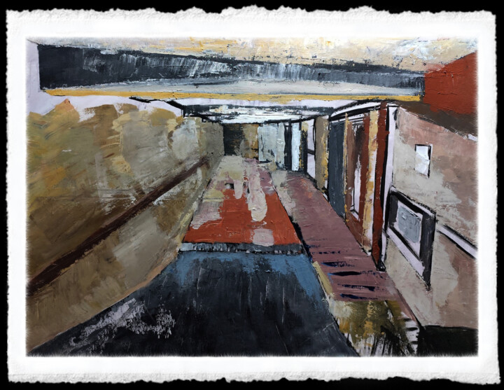"" TORRIGIANO"S SECRET II "" 绘画, 30.3x44.1 in