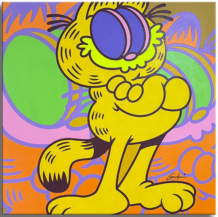 Garfield Best Painting, 39x39 in