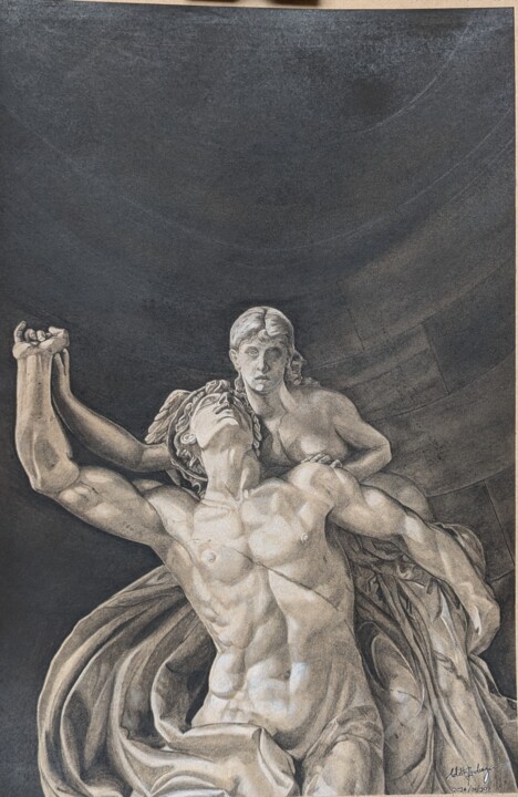 Messenger and the Soul 图画, 16x12 in