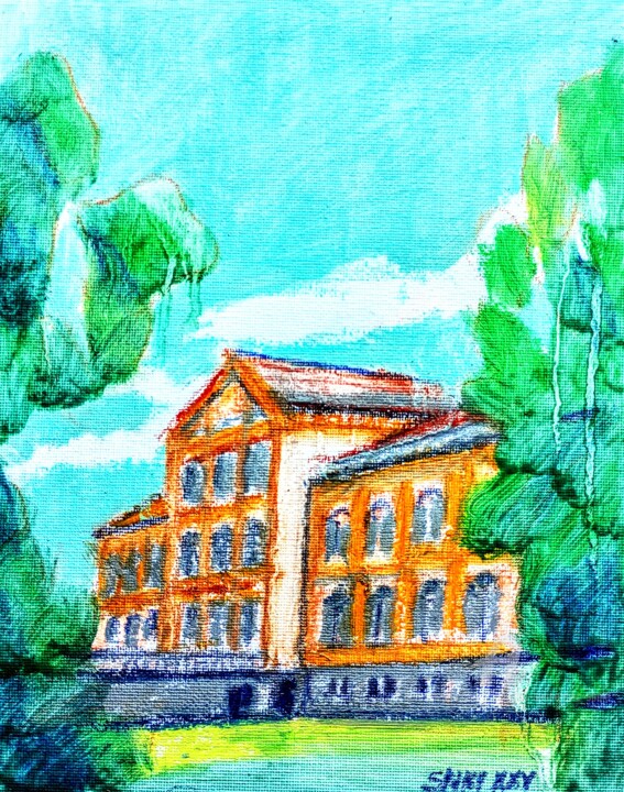 绘画,  9.8x7.9 in 