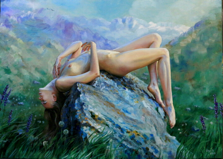 Wild Nature 绘画, 31.5x43.3 in