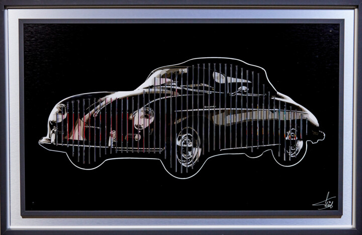 Classic Car 绘画, 29.5x43.3 in