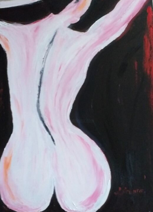 Dos nu 绘画, 24x19.7 in