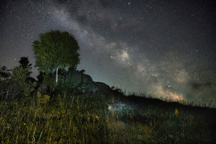 Photography titled "Summer Night" by Grigore Roibu, Original Artwork, Digital Photography