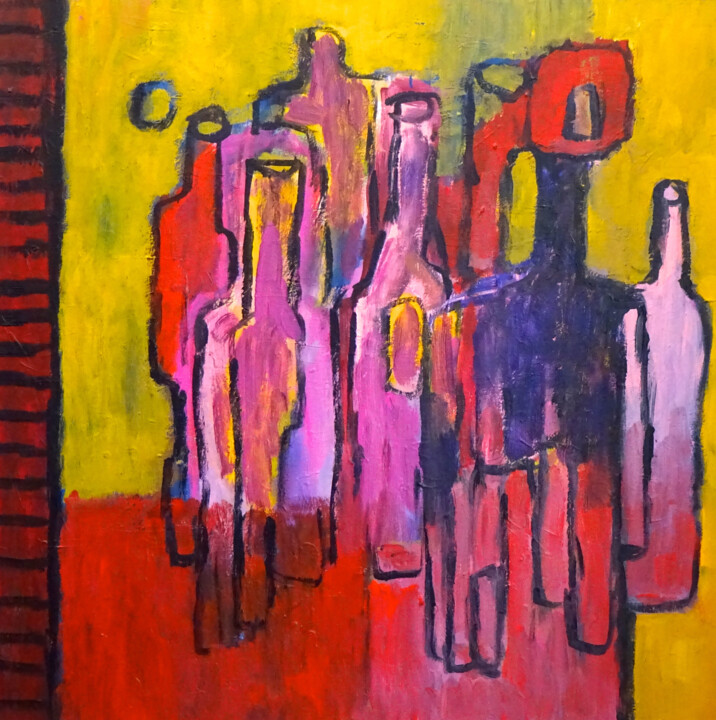绘画,  39.4x39.4 in 