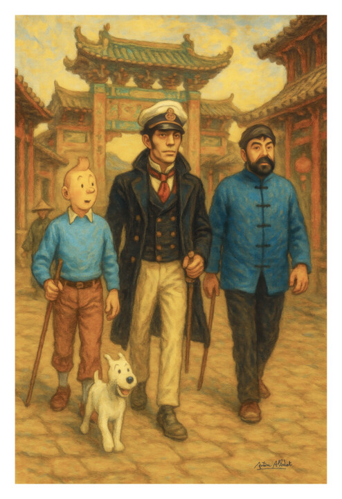 Inside the Forbidden City 数字艺术